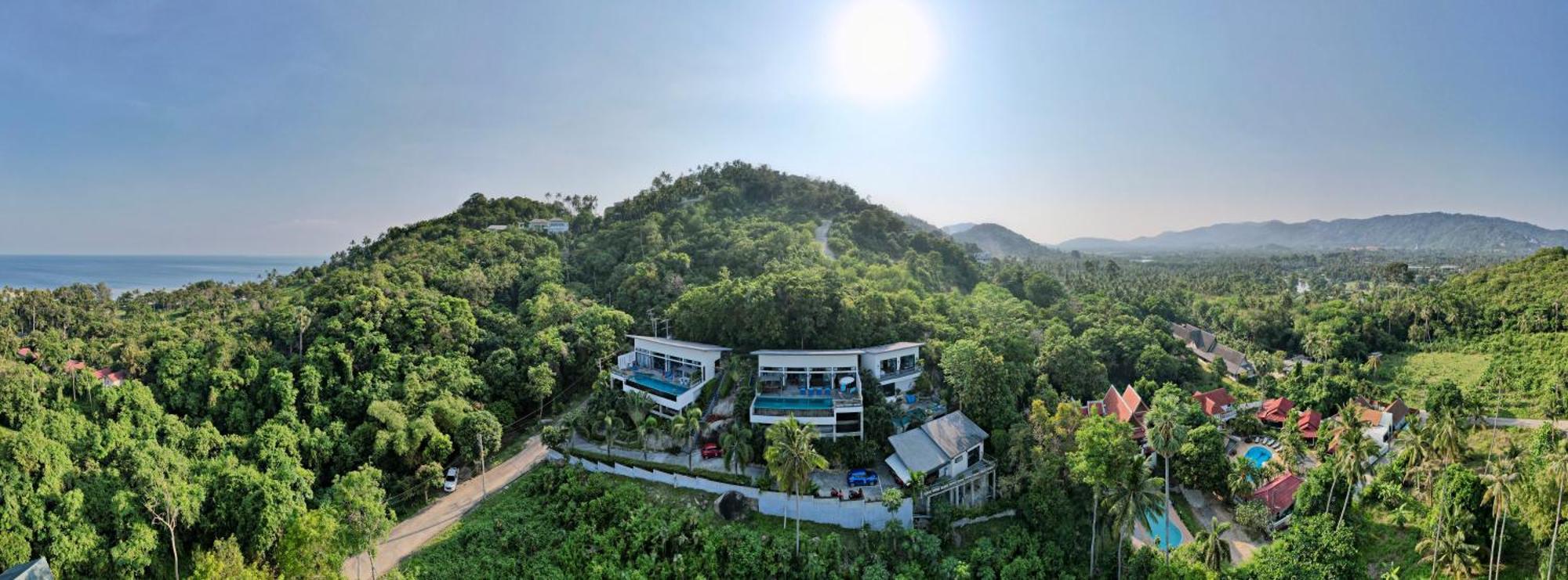 Ko Samui Seaview Pool Villa Seren With Car Laem Set Beach Buitenkant foto