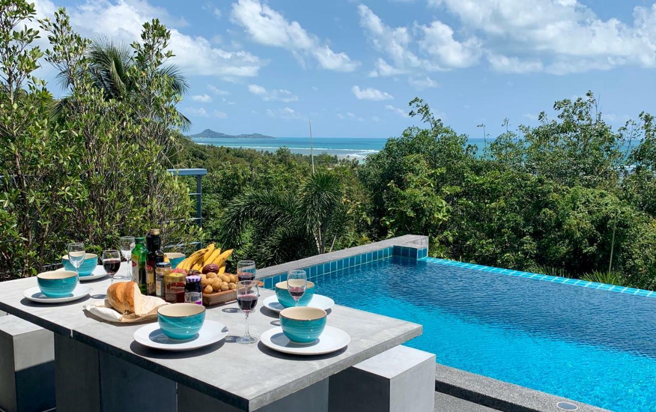 Ko Samui Seaview Pool Villa Seren With Car Laem Set Beach Buitenkant foto